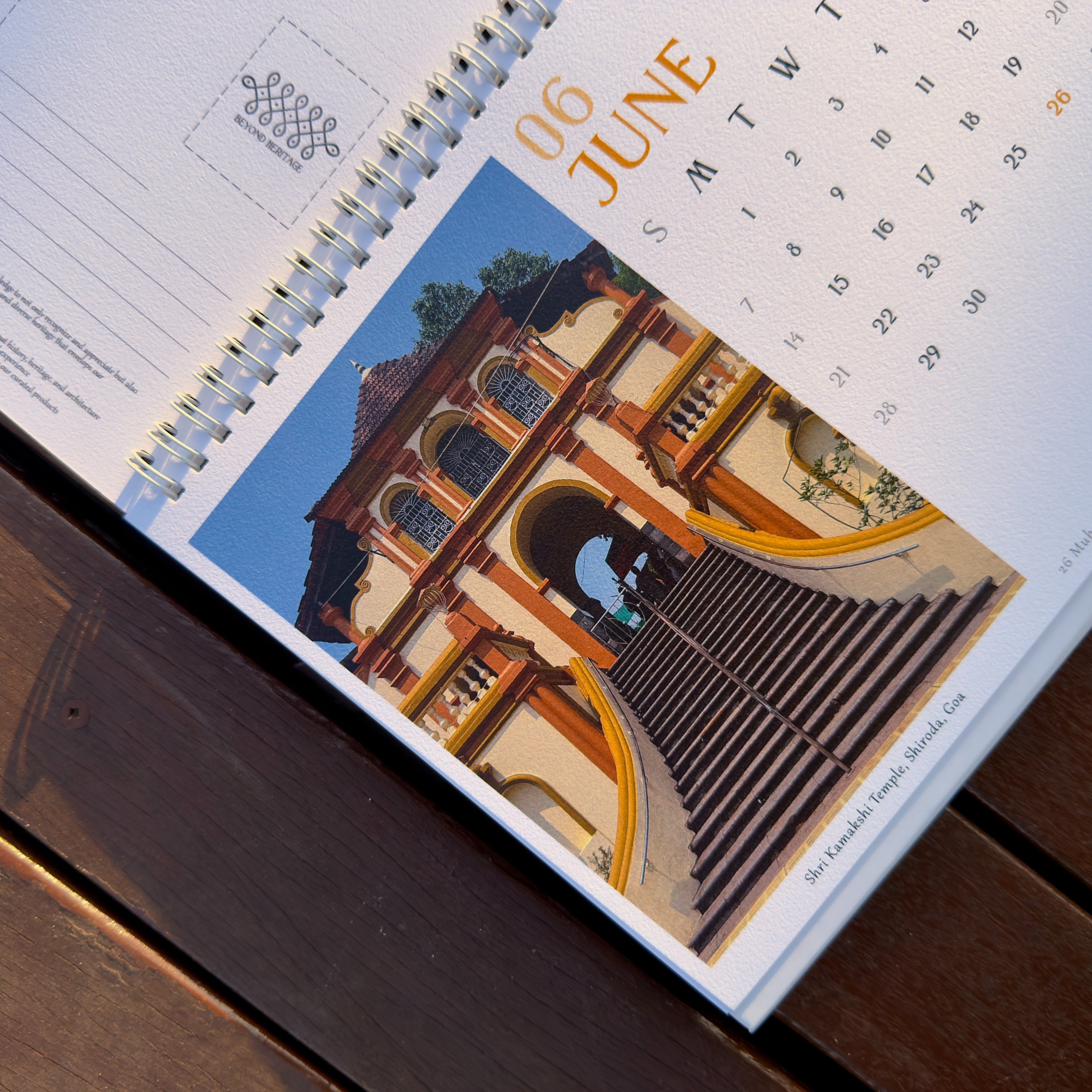 Beyond Heritage Calendar - 2026