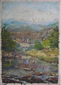 M. Chandran - Acrylic on Paper